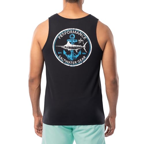Guy Harvey Men's Fish Collection Graphic Tank Top