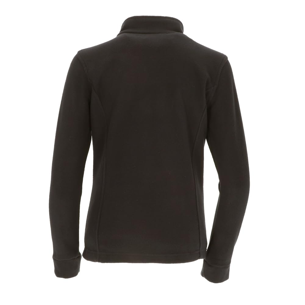 Genérico Forro Polar Mujer Corte Entallado: Micro-Polar Anti-Pilling 300g/m² | Cremallera Completa y Cuello Alto | Chaqueta Térmica con Bolsillos
