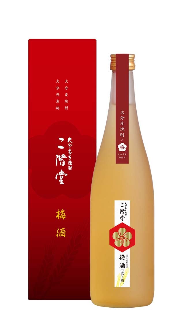 大分むぎ焼酎二階堂　梅酒　720ml 6本箱入り 大分むぎ焼酎二階堂 梅酒 720ml 6本箱入り 酒蔵・生産地方,九州