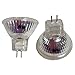 GWAYUANY Halogenlampe 2PCS MR11 6V5W Microscope Bulb MR11 6v 10w20W25w30w Spotlight Halogen Bulb Instrument Bulb,30W
