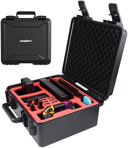 Hard Case for Nintendo Switch Travel Case, Professional Safe Case for Nintendo Switch OLED Lite Model Console Pro Controller & Accessories Waterproof Dustproof Shatter Resistant