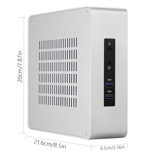 Gabinete para computadora ITX TA65 escritorio con USB3.0 para control industrial HTPC servidor profesional ITX miniatura 3