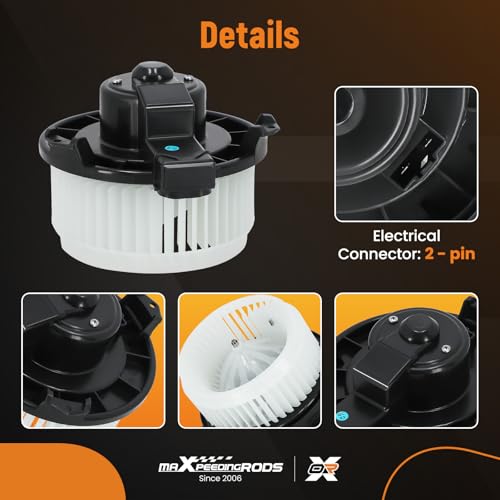Image of maXpeedingrods 700062 HVAC Blower Motor Assembly with Fan Cage Fits for Lexus GX470 2003-2007, for Toyota 4Runner 2004-2009# 87103-35060 BM9188 LFh1951 87103-35060 TO3126114