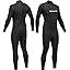 Mens 4/3mm Black