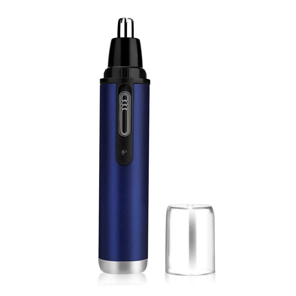 rifinitore per il naso, Tagliacapelli elettrico professionale ricaricabile tramite USB con lama in acciaio inossidabile a doppio taglio