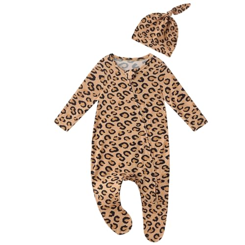 Image of Baby One-Piece Footies Long Sleeve Rompers 2-Way Zipper, Viscose from Bamboo Baby Bodysuit Clothes for Boys Girls