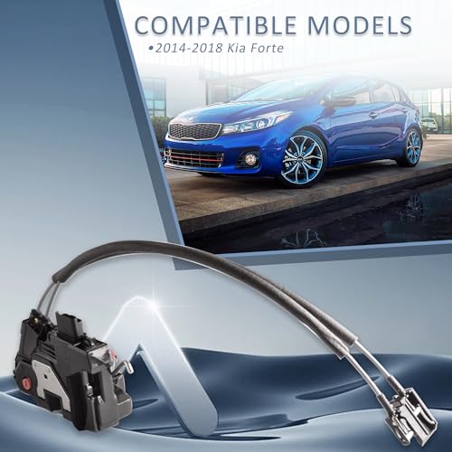 Image of Rear Right Door Lock Actuator Assembly Compatible for 2014-2018 Kia Forte Door Latch Actuator, Replace# 81420-A7011 81420A7011