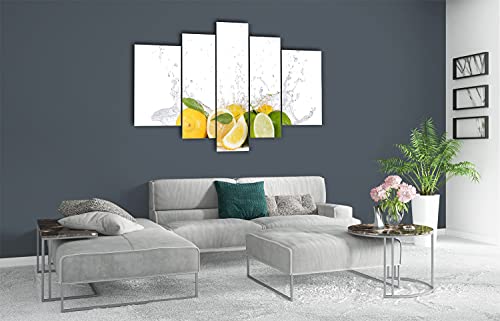 Impression Image Décoration Murale Tulup triptyque salon moderne - 3