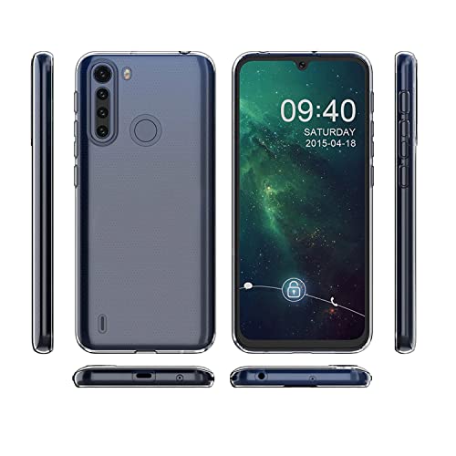Image of Case Creation New Redmi Note 8T Premium Imported 0.3mm Crystal Clear Totu Silicone Transparent Flexible Soft Corner Protection with TPU Slim Back Case Cover for Mi Note 8T