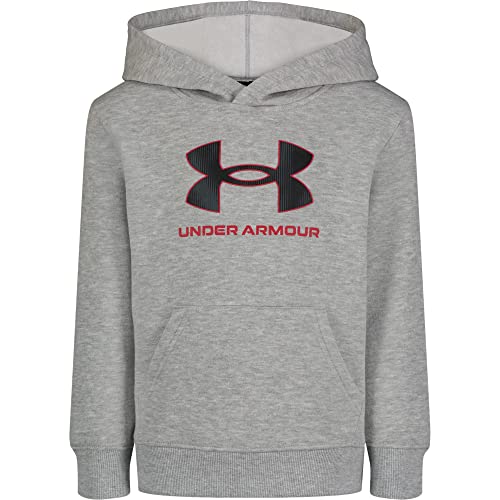 Image of Under Armour Boys' Fleece Pullover Hoodie Sweatshirt, Soft & Comfortable, Relaxed Fit