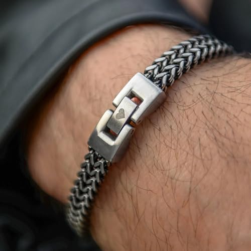 Pulsera para hombre Cuban Link Love You Forever miniatura 2