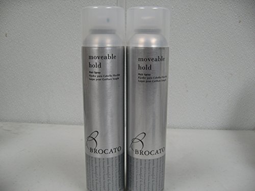 Brocato Moveable Hold Hair Spray 10 Oz. (Set of 2)