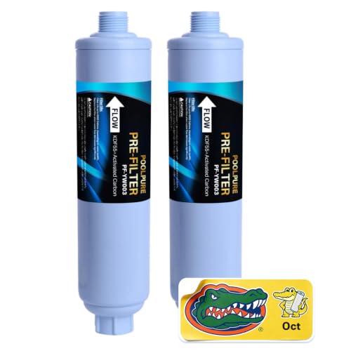 POOLPURE Garden Hose End Pre Filter for Pool, Hot Tub...