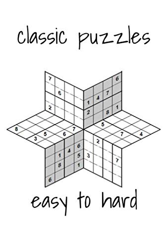 classic Sudoku Puzzles Easy to Hard: Sudoku puzzle book for adults,for kids and genius...