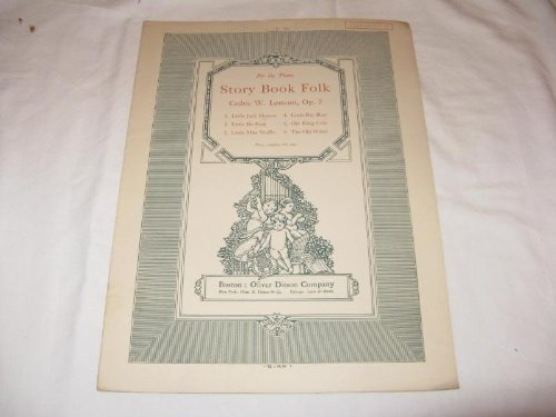 STORY BOOK FOLK 1914 SHEET MUSIC FOLDER 421 SHEET MUSIC