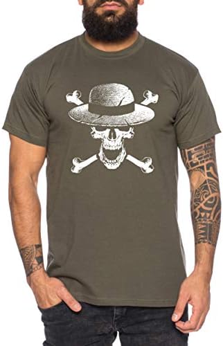 Camiseta One Peace Luffy Zoro Sanji Anime Hope Mangá Skull