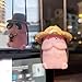 Yurtziru 2Pcs Cartoon Penis Car Hanging Jewelry Penis Car Rearview Mirror Pendant Funny Gift (Style A)