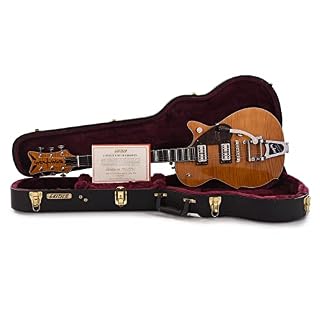 Gretsch G6134TFM-NH Nigel Hendroff Signature Penguin Amber Flame – Guitare Électrique Personnalisée - Les Beatles, Paul McCartney, John Lennon, RIngo Starr, George Harrison Gretsch G6134TFM-NH Nigel Hendroff Signature Penguin Amber Flame - Guitare Électrique Personnalisée – Image 7