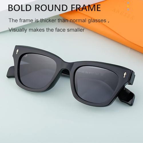 Vintage Sunglasses for Men Luxury Retro Thick3
