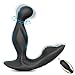 Vibrating Prostate Massager Flashlight Rotating Bat Butt Plug Remote Control Vibrator with 9 Speed and 5 Rotating Modes Waterproof Rechargeable Anal Sex Toy for Beginner and Advanced Users