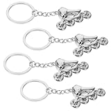 Roller skate key ring decor:this roller skating keychain is a accessory for roller skating enthusiasts,keychain for keys