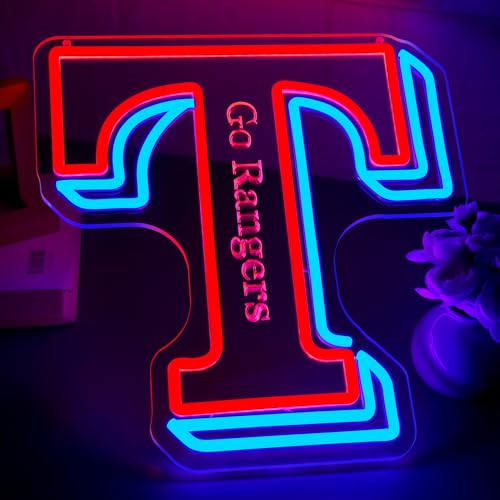 Image of Baseball Neon Sign for Wall Decor Dimmable Baseball Team Neon Light for Man Cave Birthday Gifts for Fans Led Sport Sign for Sport Bar Club Party Garage Boys Bedroom Decor Art Size 13.7 * 12.9(FMA089)