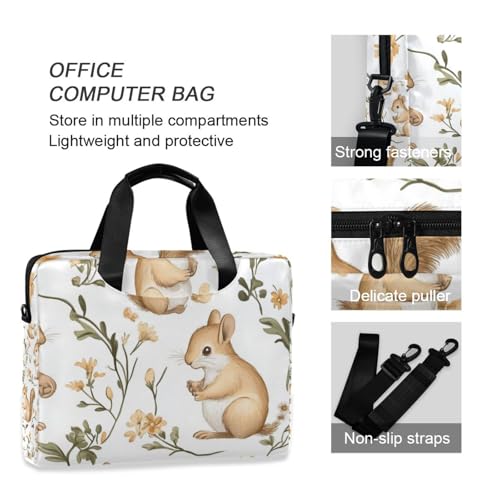 Bolso para portátil con asa y correa 15.6 pulgadas miniatura 5