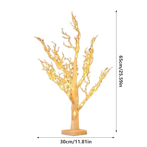 Sapin de Noël de table avec LED intégrées en PVC pour décoration de cheminée - 4