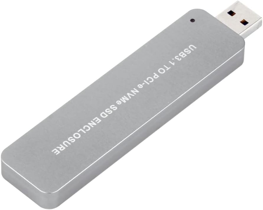 LM903 USB3.1 to PCI-E for NVME M.2 Type-A to Type-C Type-A SSD Hard Disk Box for 2242/2260/2280 SSD (USB3.1 Type-A)