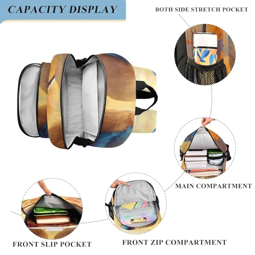 Sac à dos ordinateur portable lycée qui protège le dos et le PC - 6