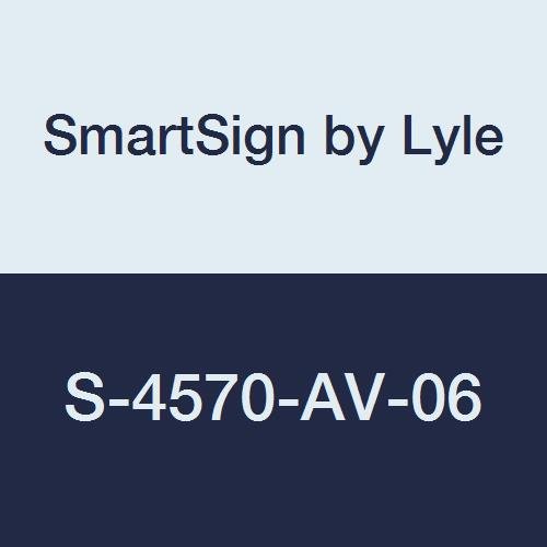 Tuyau d'incendie signalisation murale Smartsign S-4570-AV-06 en V