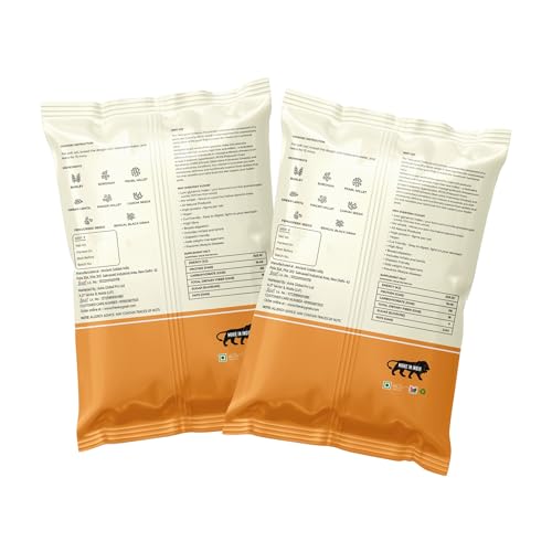 Image of The Very Grain Everyday 0% Wheat Flour No Wheat Low GI Contains Barley, Jowar, Ragi, Bajra Millets & Green Lentils Makes Fluffy Chapatis Boost Digestion | Diabetic Friendly Atta | Pack of 2 (400 Grams Each)