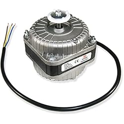 Ventilador Industrial 9 GOLDMAN SERVICE - Motor Fan Ventilador Botellero 10 Vatios - Anclaje Multifunción para Refrigerador Congelador, Cámara Frigorífica Industrial - Compatible con Grandes Marcas (10 W)