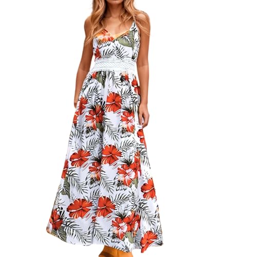 Robe d'été à motif floral parfaite pour vos flâneries de vacances au soleil