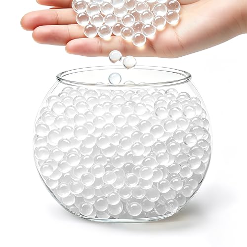 damoguin Wasserperlen 20.000 Stück Ungiftig Aquaperlen Vase Deko Water Beads für Schwimmende Wasser Perlen & Kerze Machen Hochzeit Centerpiece Blumenarrangement & Pflanzen (Transparent)