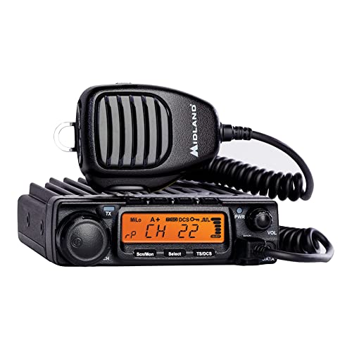 Midland – MXT400 - 40 Watt GMRS MicroMobile Two Way Microphone Radio - Off Roading Outdoor Boat Ranches Tractors Radio - 8 Repeater Channels NOAA Weather Alerts- Compatible GMRS Walkie Talkies #1