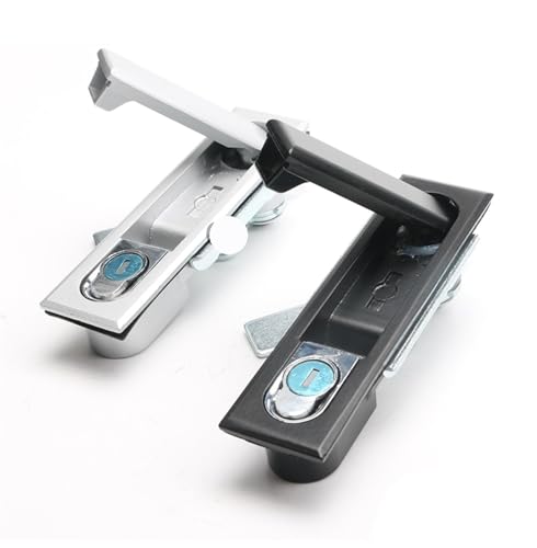 Serrure MS618 noire pour sécuriser l'armoire de distribution de votre atelier