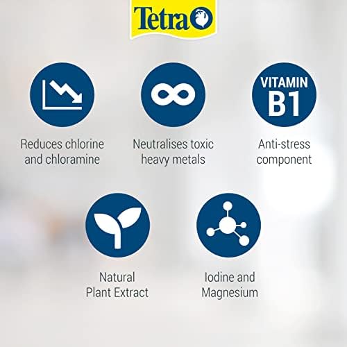 Tetra AquaSafe to Turn Tap Water into Safe and Healthy Water for Fish and Plants, 500 ml