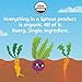 Sprout Organic Baby Food, Stage 4 Toddler Snacks, Blueberry Apple Wafflez, Single Serve Waffles 5 Count(Pack of 10)