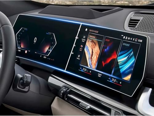 Film protection navigation BMW iX1 U11 pour trajets quotidiens