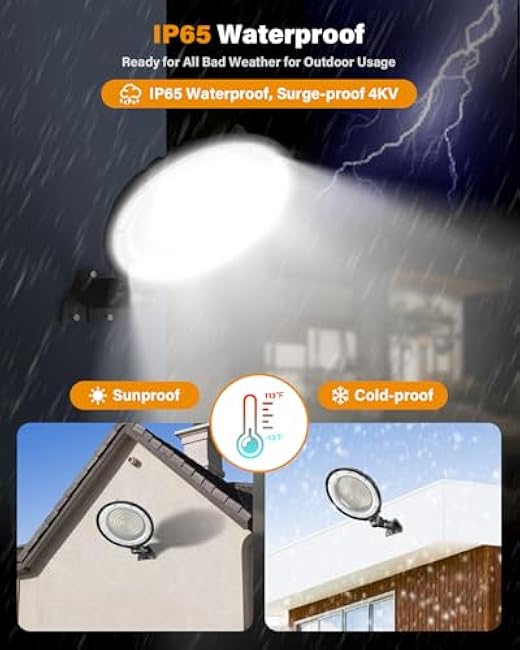 150W LED Flood Dusk to Dawn Outdoor Lighting, 21000LM, 5000K, 110-277V Commercial Wall Mounted Street Yard Security Area Light Fixture with Photocell for Parking Lots, Garages, Barns, IP65 Waterproof
