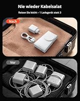 GEEKERA 3-in-1 Magnetische Ladestation für Apple Watch und iPhone, AirPods – Ansicht 3