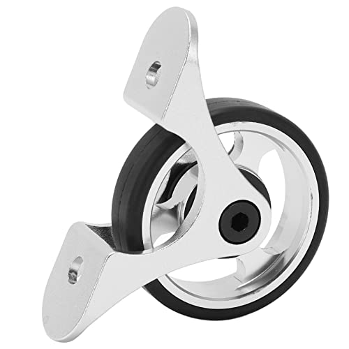 Teuopioe Mudguard Fender Ez Wheel Hollow Design Easywheel Tire For Brompton Folding Bike Easy Wheel Big 26G(Silver) #TOP7
