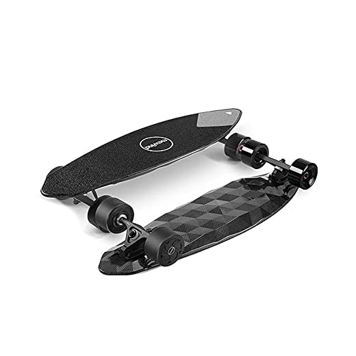 Maxfind Skateboard - Max2 Pro Dual Motor, Electric Skateboard with Remote Control, Hub Motors 600W Range, 12 Miles 24mph Top Speed 3 Speed Adjustment Load up to 220 Lbs