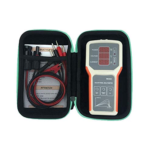 WS400A Photovoltaic Panel Multimeter Solar Panel MPPT Tester Smart MPPT Solar Panel Multimeter VOC Testing Power Meter