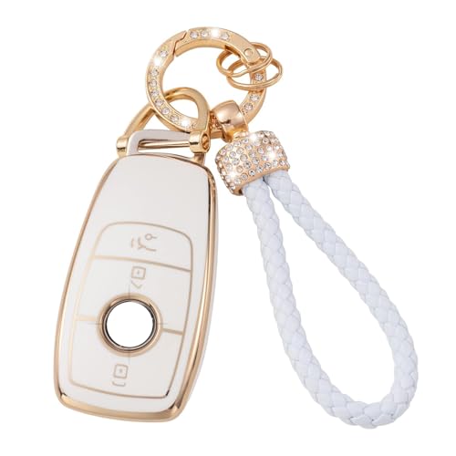 Coque de clé Mercedes Benz en TPU souple pour éviter les rayures et chutes de clé intelligente