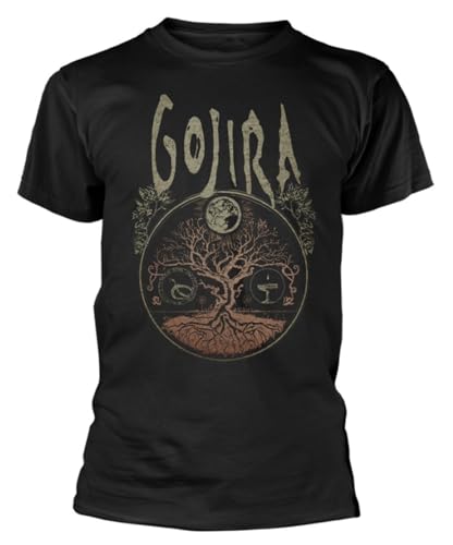 PlasticHead Gojira 'Cycles' T-shirt écologique Noir, Noir , XL