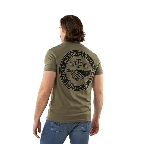 Dirty Hands Clean Money, Premium Short Sleeve Crewneck T-Shirt3