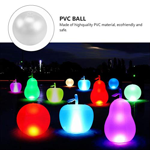 BESPORTBLE Luzes flutuantes de Piscina, Bola de Piscina, Impermeável, Luz Noturna, Controle Remoto p