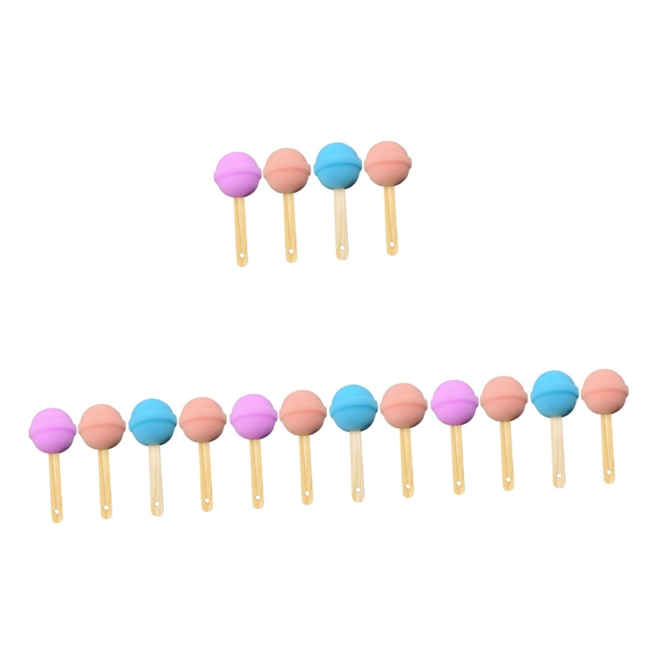 Beavorty 16 Piezas Esponja Limpiadora De Baño Depurador De Baño Equipo Para Perforar La Oreja Ropa Potenciadora De Aroma Toalla De Cuerpo Para La Lavadora Madera Esponja Vegetal